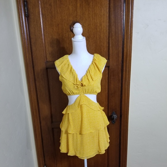 Yellow "Sunshine Dress" - Picture 3 of 4